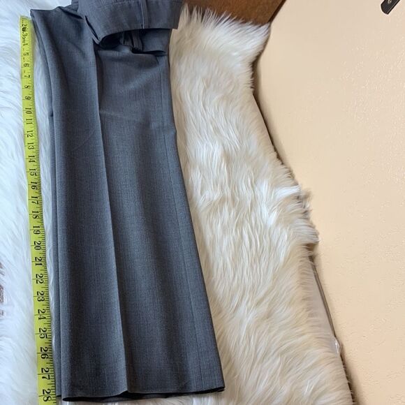 Ann Taylor LOFT Petites Gray Wool Blend Lined Dress Pants Size 2P - Picture 7 of 12